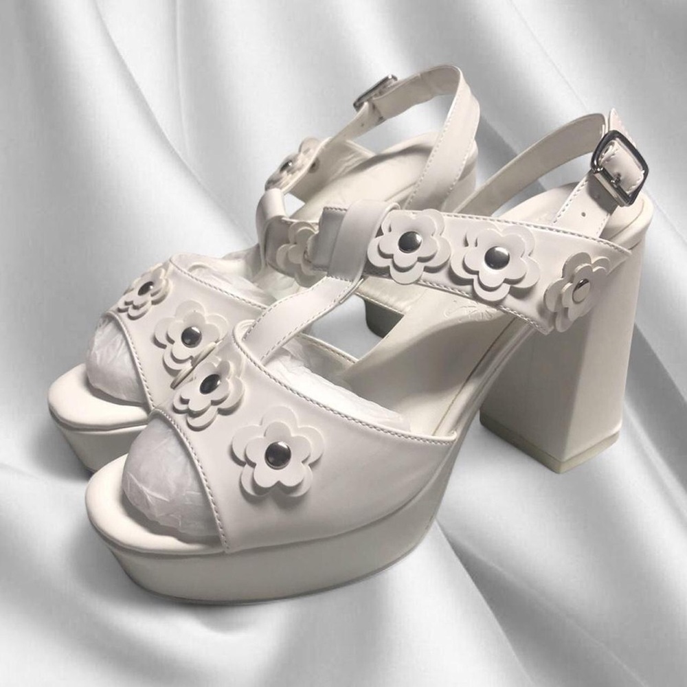 Dolls Kill Boardwalk Talk Platform Heels